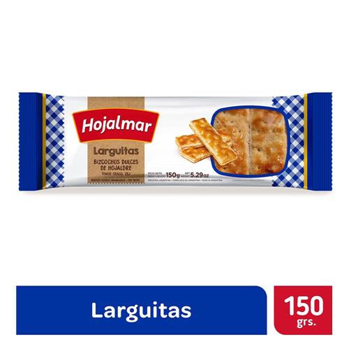 GALLETITAS HOJALMAR 150G LARGUITAS