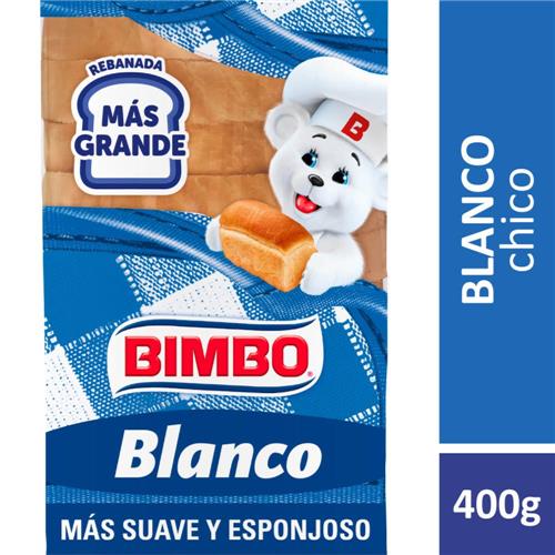 PAN BIMBO 400G BLANCO