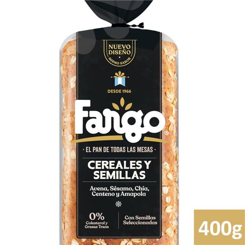 7793890262643 PAN FARGO 400G CEREALES Y SEMILLAS