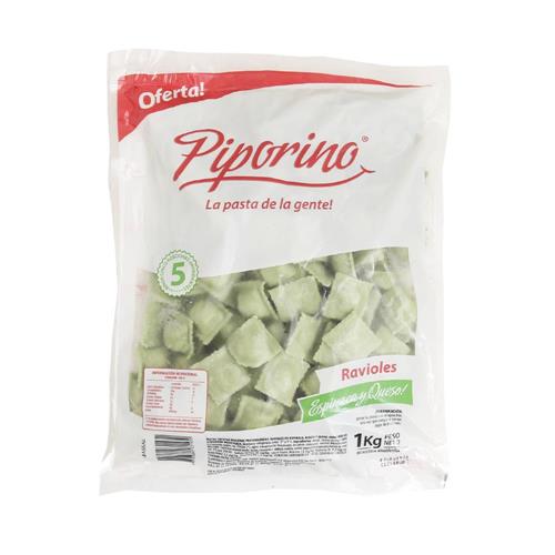 7793897031532 RAVIOLES PIPORINO 1K ESPINACA Y QUESO