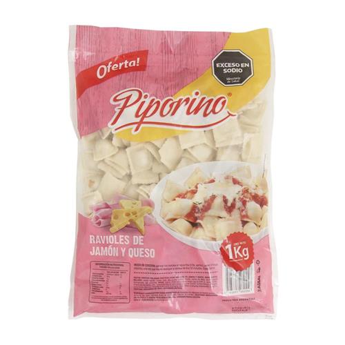 7793897031556 RAVIOLES PIPORINO 1K JAMON QUESO