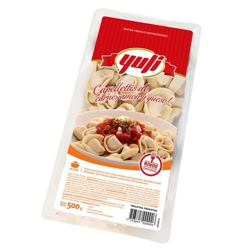 CAPELLETTIS YULI BLISTER JAMON Y QUESO