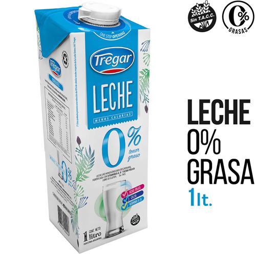 7793913002447 LECHE LARGA VIDA TREGAR 1L 0% GRASA