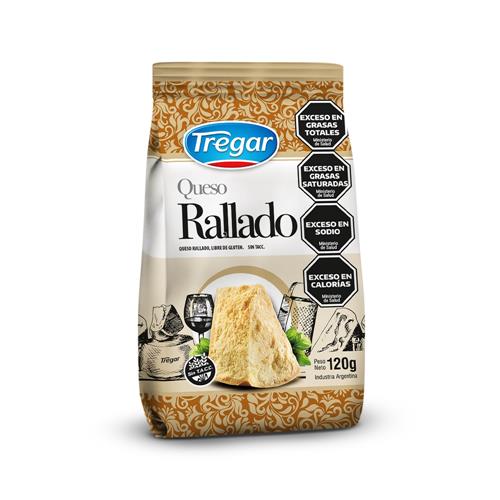 QUESO RALLADO TREGAR 120G