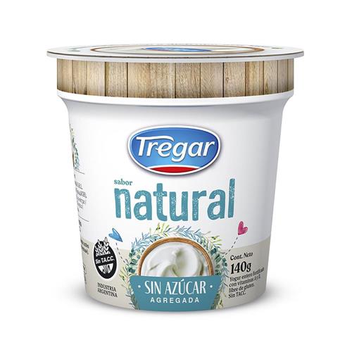 7793913013689 YOGUR TREGAR 140G NATURAL SIN AZUCAR