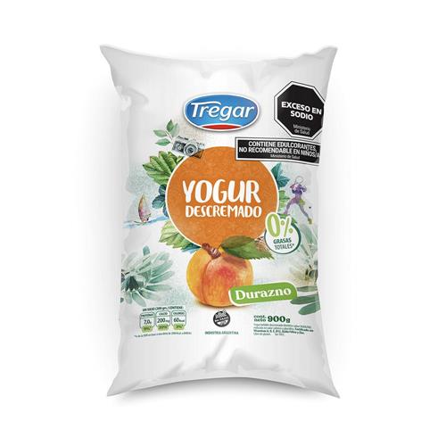 7793913013801 YOGUR TREGAR 900 DESCREMADO DURAZNO