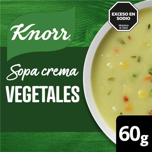 SOPAS CREMA KNORR 60G VEGETALES