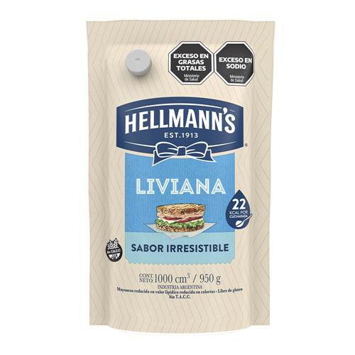 MAYONESA HELLMANNS 950 LIVIANA