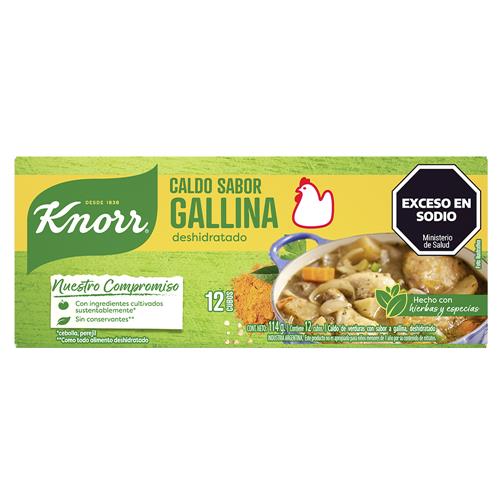 CALDOS KNORR 12U GALLINA