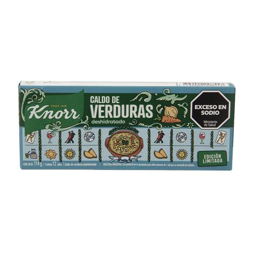 7794000008557 CALDOS KNORR 12U VERDURAS
