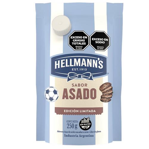 ADEREZO HELLMANNS DP 250G ASADO ED.LIMITADA