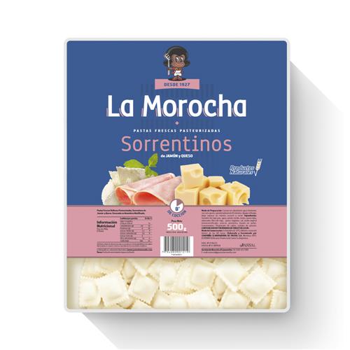 SORRENTINOS LA MOROCHA 500G JAMON QUESO