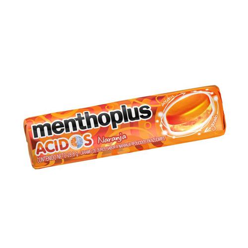 CARAMELOS MENTHOPLUS 27G ACIDOS NARANJA