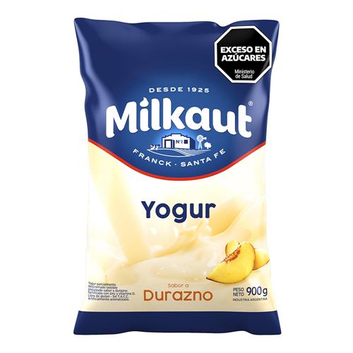 7794820902240 YOGUR MILKAUT 900G DURAZNO