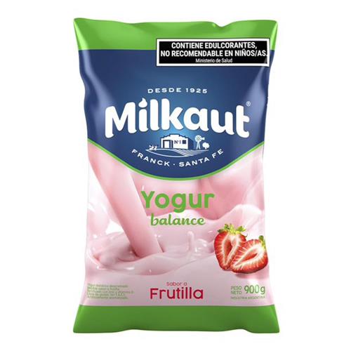 7794820902707 YOGUR MILKAUT 900 DESCREMADO FRUTILLA