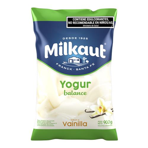 7794820902714 YOGUR MILKAUT 900 DESCREMADO VAINILLA