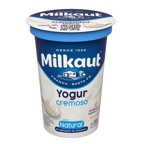 YOGUR MILKAUT 180G NATURAL