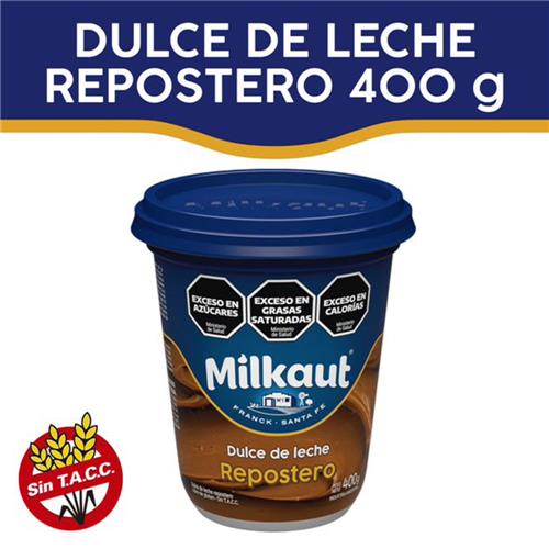 DULCE DE LECHE MILKAUT 400G REPOSTERO
