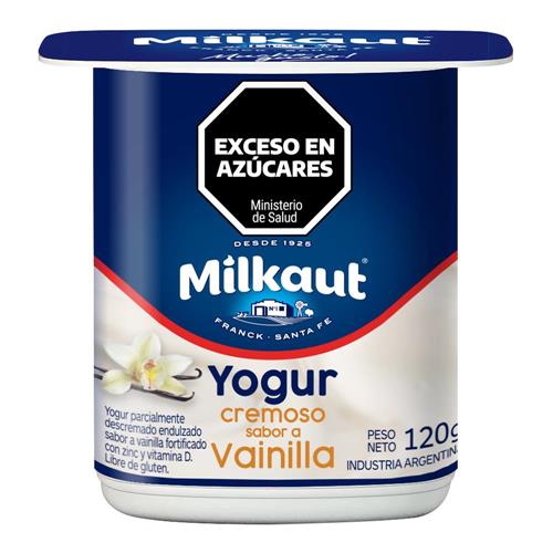 7794820903223 YOGUR MILKAUT 120G ENTERO VAINILLA