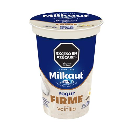 7794820903247 YOGUR MILKAUT 180G FIRME VAINILLA