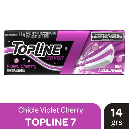 77948496 CHICLES TOPLINE 14G CHERRY