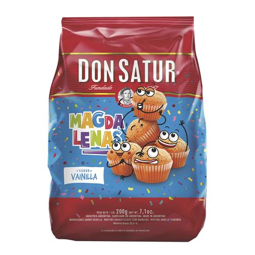 MADALENAS DON SATUR 200G VAINILLLA.