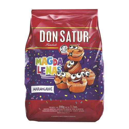 MADALENAS DON SATUR 200G MARMOLADAS.