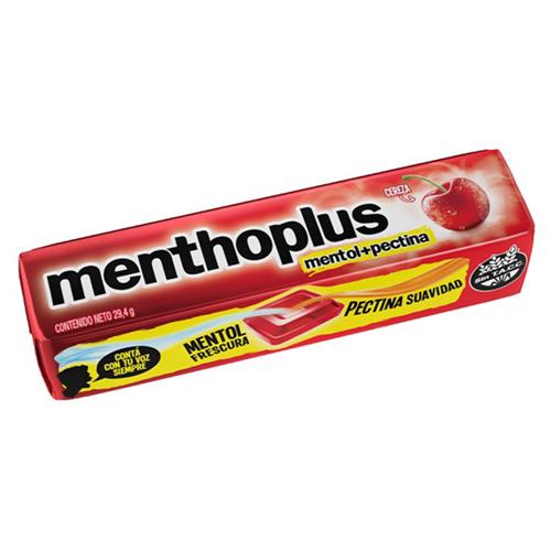 CARAMELOS MENTHOPLUS 9U CEREZA ROU