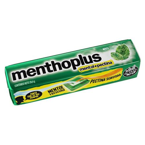 77958662 CARAMELOS MENTHOPLUS 9U MENTA ROU
