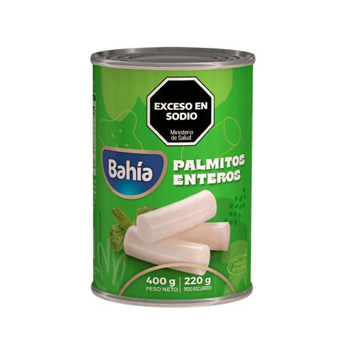 7795933000373 PALMITOS BAHIA 400G ENTEROS