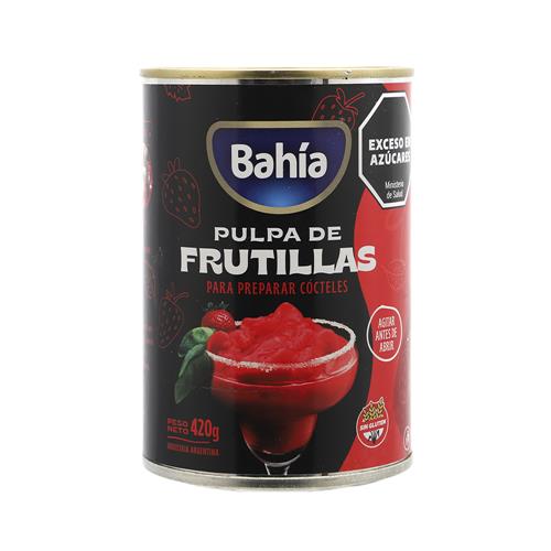 PULPA DE FRUTILLAS BAHIA 420G.