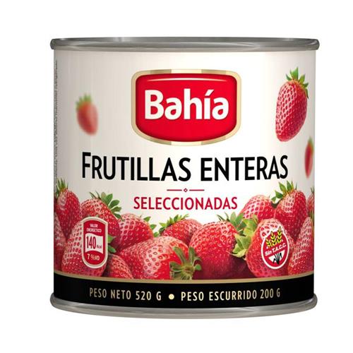 FRUTILLAS BAHIA 520G ENTERAS.