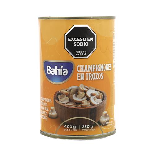 CHAMPIGÑONES BAHIA 400G EN TROZOS