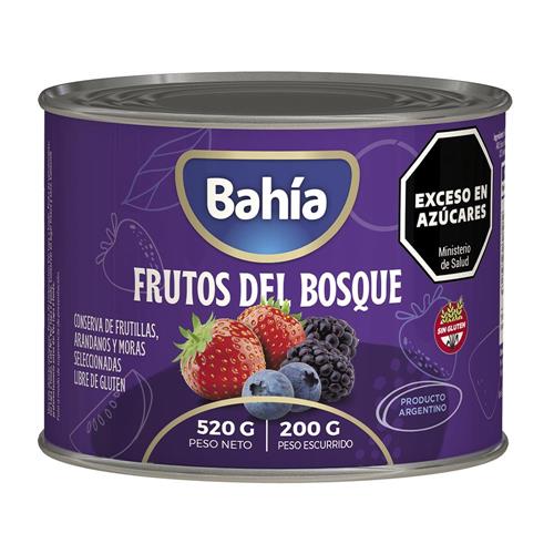 FRUTOS DEL BOSQUE BAHIA 520G .