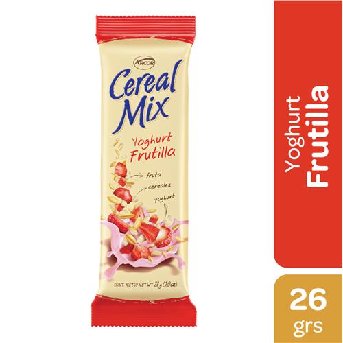 77965387 BARRA CEREAL MIX 28G YOG.FRUTILLA SE