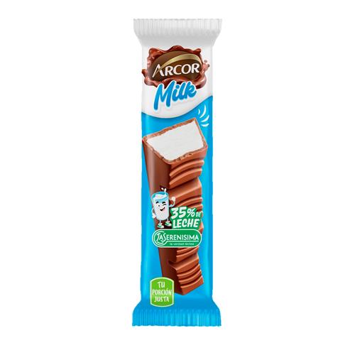 TABLETA ARCOR MILK 12G ROU