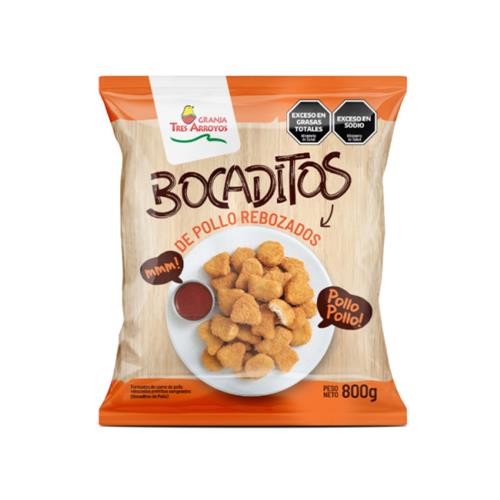 BOCADITOS DE POLLO GRANJA 3 ARROYOS 800G