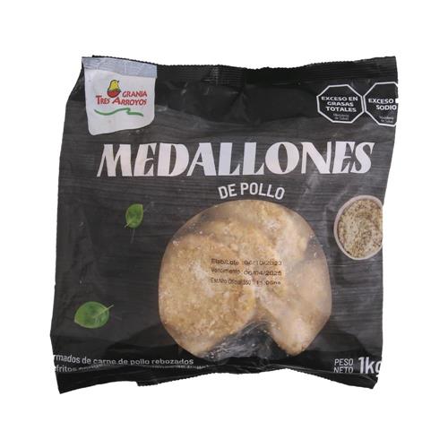 MEDALLONES DE POLLO GRANJA 3 ARROYOS 1K