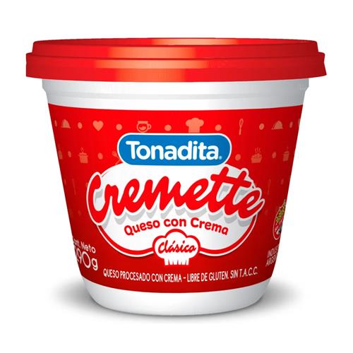 7798060852822 QUESO CREMA CREMETTE 290G CLASICO SIN TAC.