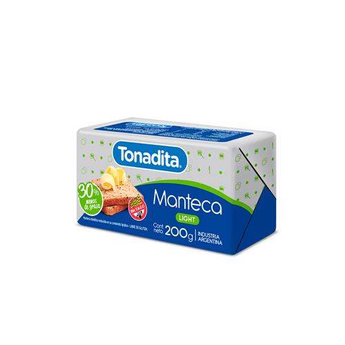 MANTECA TONADITA 200G LIGHT