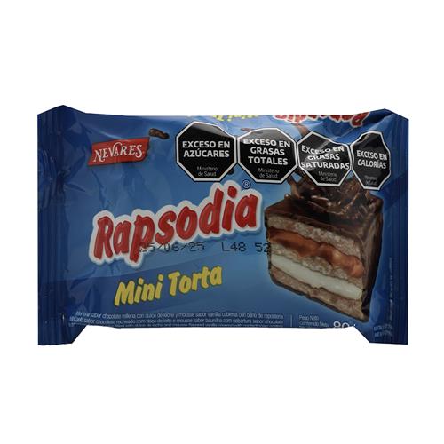 7798094225616 MINI TORTA NEVARES RAPSODIA 80G X2