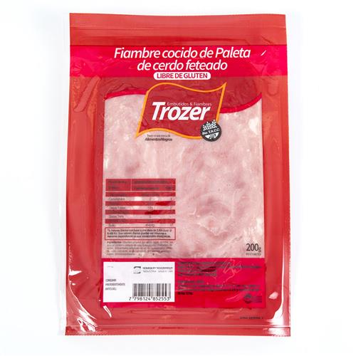 PALETA DE CERDO TROZER 200G FETAS AL VACIO.