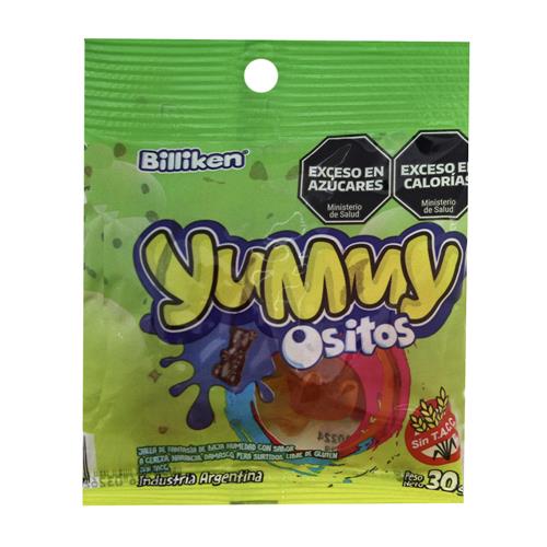 7798186032627 GOMITAS YUMMY 30G OSITOS