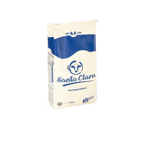 LECHE POLVO SANTA CLARA 800G ENTERA BOLSA