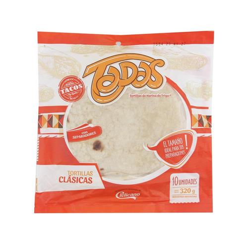 TORTILLAS TADAS 320G