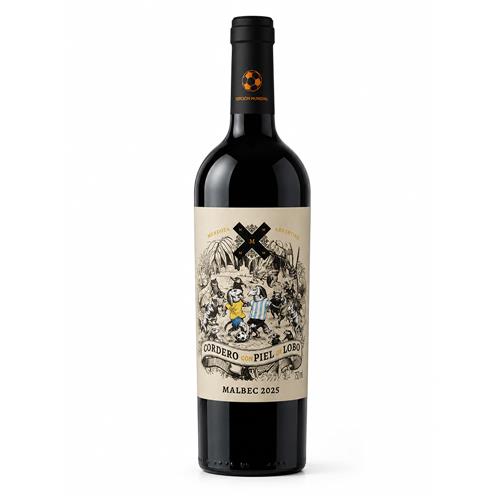 7798353194653 VINO CORDERO CON PIEL DE LOBO MALBEC