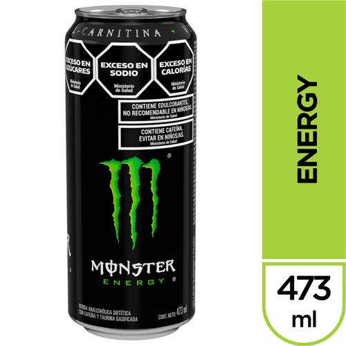 7798422620014 ENERGIZANTE MONSTER 473 ENERGY GREEN