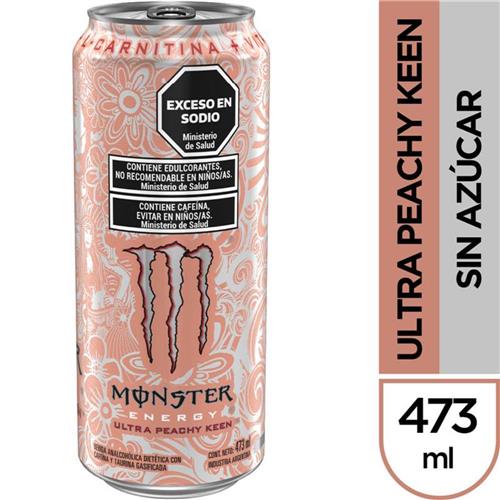 ENERGIZANTE MONSTER 473CC PEACHY KEEN