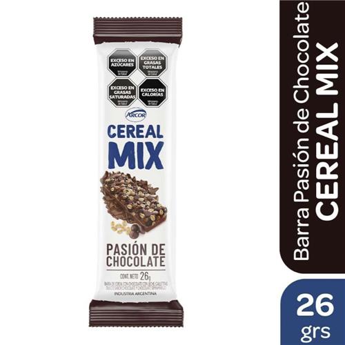 77984395 BARRA CEREAL MIX CHOCOLATE