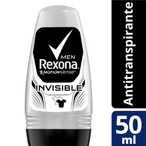 78925472 DESODORANTE REXONA ROLL ON 50ML INVISIBLE